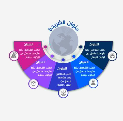 تصاميم بوربوينت دائرية جاهزة مع الشرح