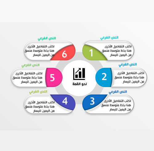تصاميم بوربوينت دائرية جاهزة مع الشرح