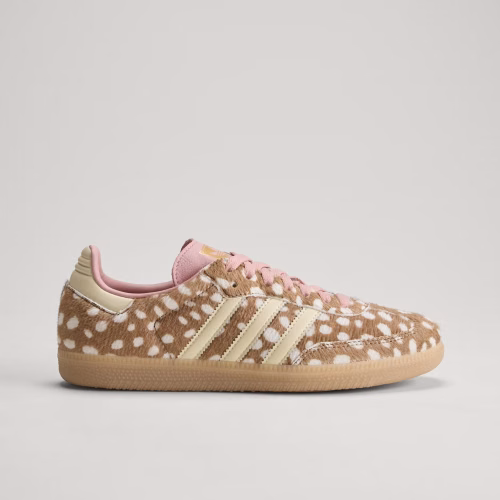 adidas Originals samba trainers in deer print