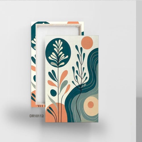 لوحة كانفس جدارية مطبوعة مودرن 112