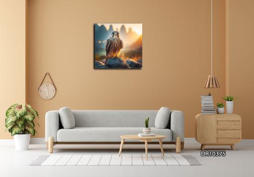 لوحة كانفس جدارية مطبوعة تراث D375