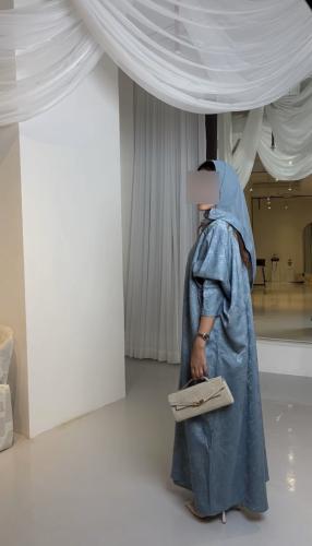 Blue Abaya