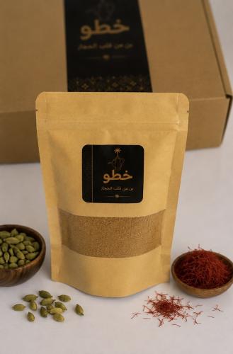 كيلو قهوة خَطُو - بالهيل والزعفران-