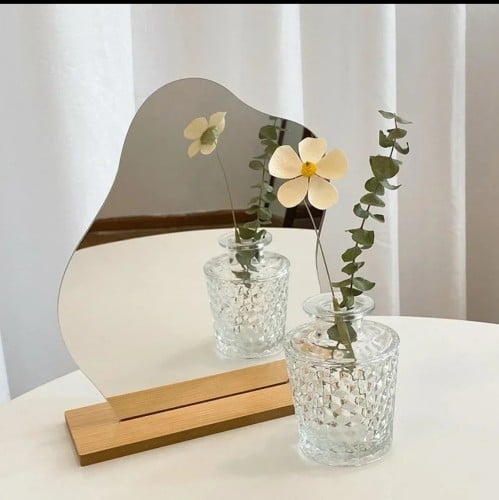 مرايا اكريلك مع قاعده خشبية 1