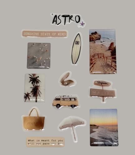3D STICKERS, SUMMER