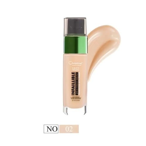 كريم اساس سوفت تاتش انفاليبل تغطية كاملة من كرستين...