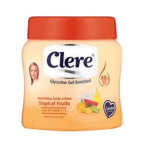 Clere Tropical Fruit Moisturizing Cream - 500 ml