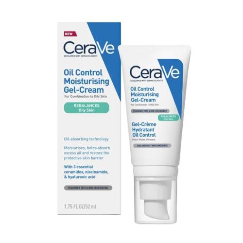 CeraVe Oil Control Moisturizing Gel Cream for Combination to Oily Skin - 52ml