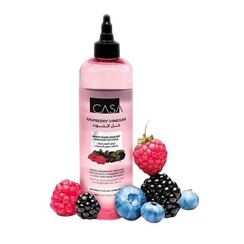 كازا تونيك خل التوت مقوي للشعر ومضاد للقشرة 400 مل