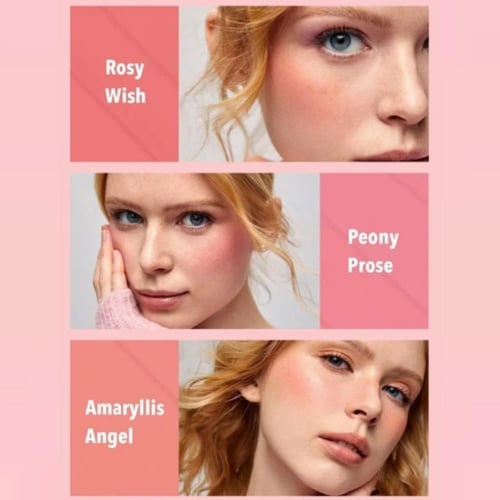 مجموعة بلاشر أحمر خدود فلورال فلوش من شيجلام Shegl...