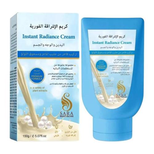 كريم التفتيح الفوري لليدين والوجه والجسم من ساره ب...