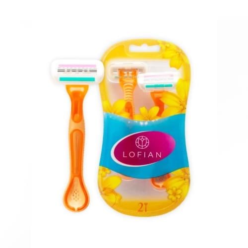 أمواس حلاقة نسائية من لوفيان - قطعتين LO-010