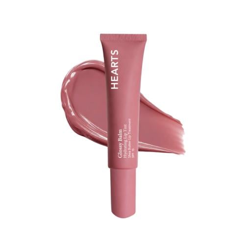 Hearts Nude Mauve 06 Lip Gloss Moisturizer with Shea Butter - 15ml