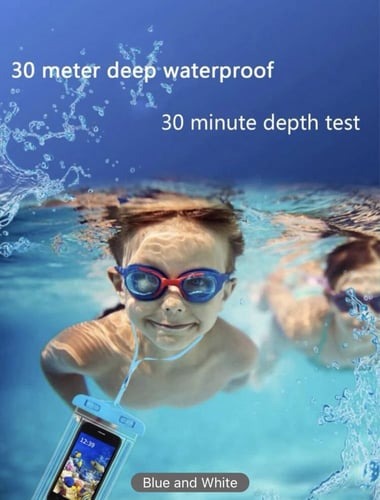 حافظ للجوال للاستخدام والتصوير تحت الماء