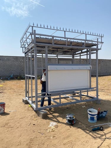 مشروع تصميم وتنفيذ بوث خشبي للمهرجانات