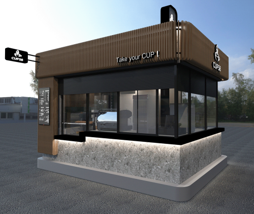 تصميم وتنفيذ أكشاك وبوثات