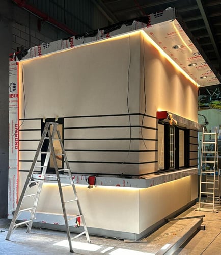 مشروع كشك درايف ثرو قابل للنقل