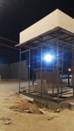 مشروع كشك درايف ثرو قابل للنقل