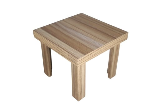 طقم طاولات خشبية أرضية مستطيلة مع 6 طاولات خدمة ني...