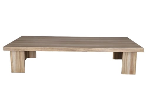 طقم طاولات خشبية أرضية مستطيلة مع 6 طاولات خدمة ني...