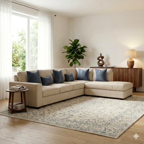 تفصيل كنب حرف L لـ 7أشخاص