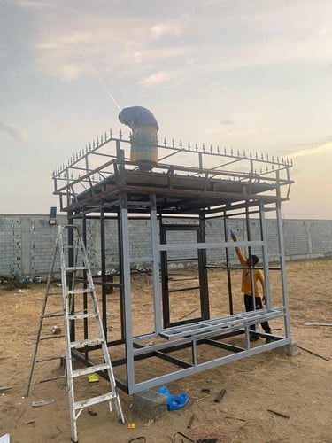 مشروع تصميم وتنفيذ بوث خشبي للمهرجانات