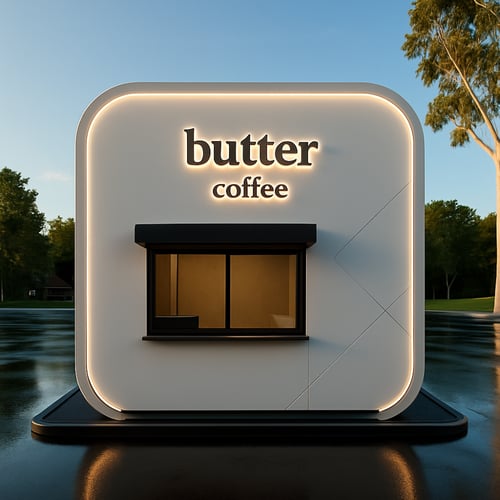 تصميم وتنفيذ كشك درايف ثرو كوفي او اي نشاط