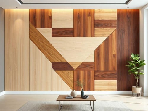 خدمة تلبيس الجداران بالشيبورد والخشب المضلّع