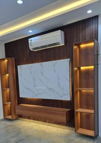 تفصيل طاولة تلفزيون مع ديكور حائط خلف تلفزيون حسب...