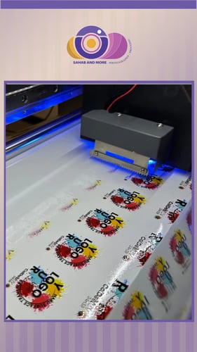 ستيكر UV DTF ربع متر