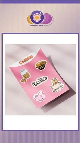 شيت ستيكرات مقاس a5