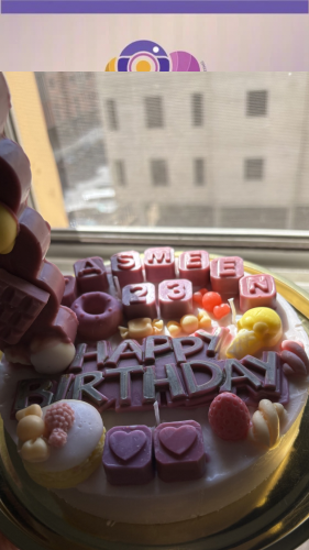 شمعة يوم الميلاد