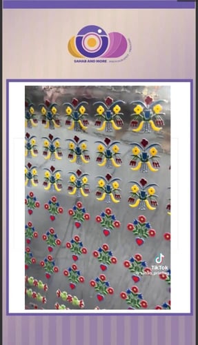 ستيكر UV DTF ربع متر