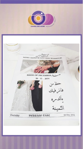 جريدة تصوير للمناسبات - A4