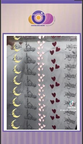 ستيكر UV DTF ربع متر