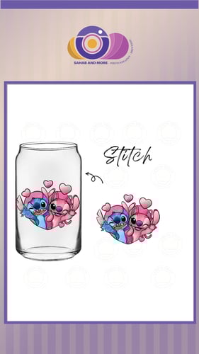 ستيكر UV DTF ربع متر