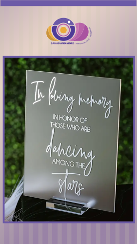 اكريلك مع طباعة A5