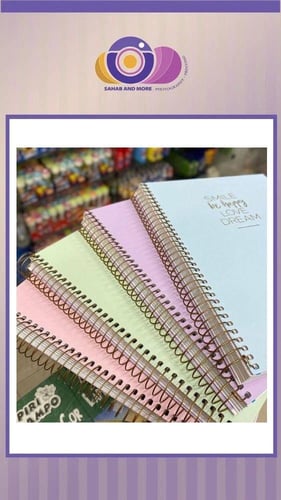 دفتر بتصميم مميز