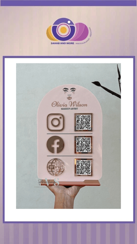 ستاند ذكي مع بطاقة nfcذكية