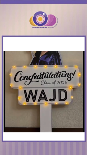 ستاند مضيء مقاس 70