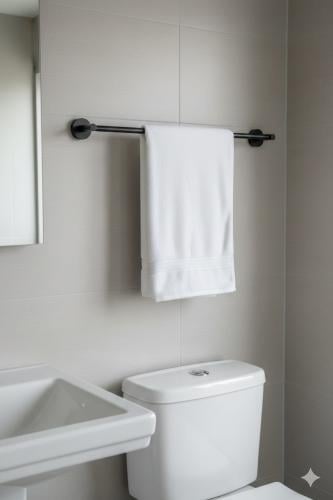 Black towel handle (60cm)