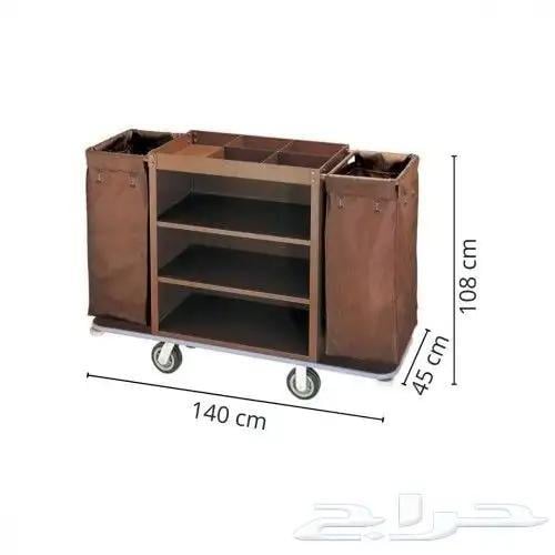 Service cart with 2 bags