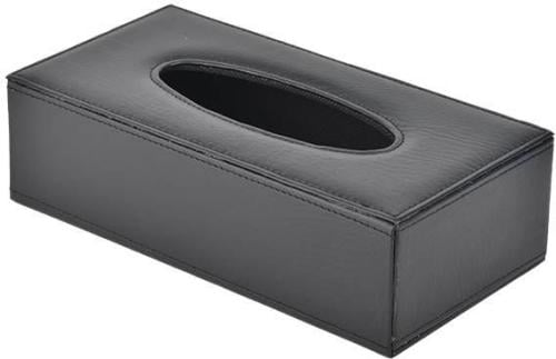 Leather tissue boxes