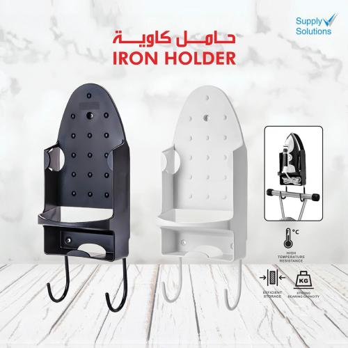 A holder for an iron