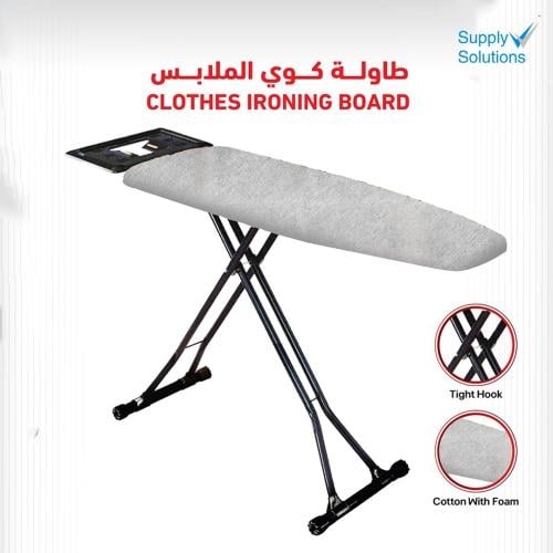 Clothing ironing table, hotel style, foldable and...