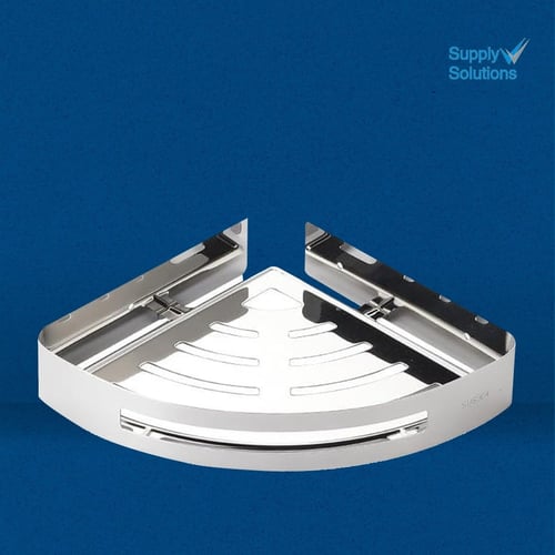 Single luxurious corner bracket for shower made of...