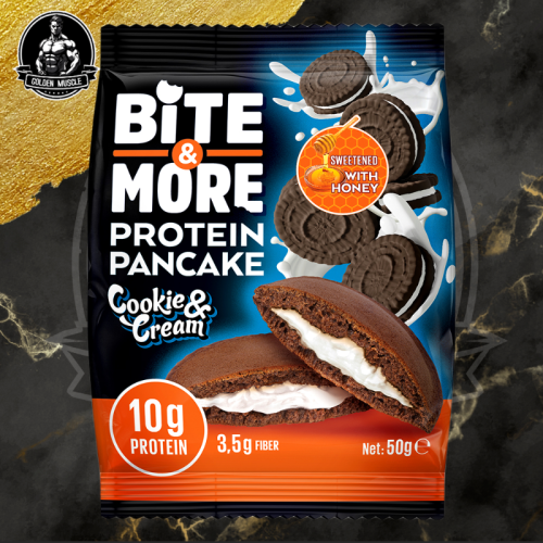 بايت اند مور بانكيك بروتين كوكيز كريم 50 جرام