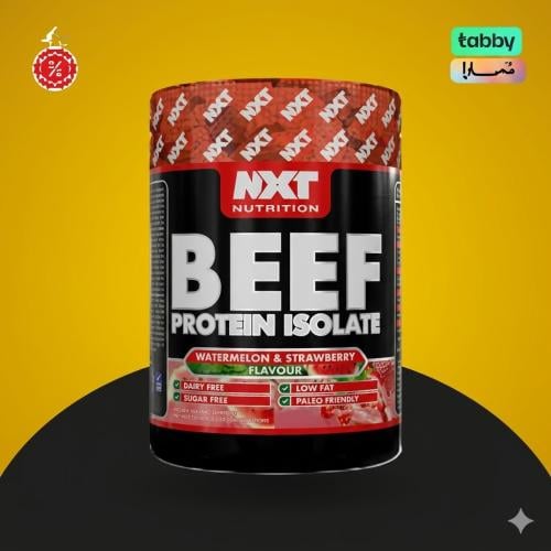 NXT بيف بروتين اللحم المعزول فراولة بطيخ 540 جرام