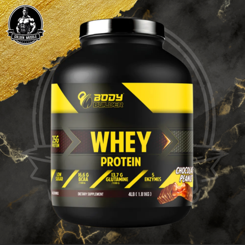 بودي بيلدر واي شوكولاتة بالفول السوداني 4 باوند