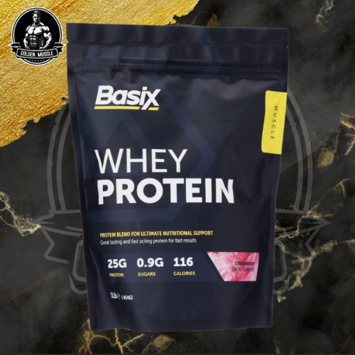 بيسك واي بروتين فراولة 1 باوند